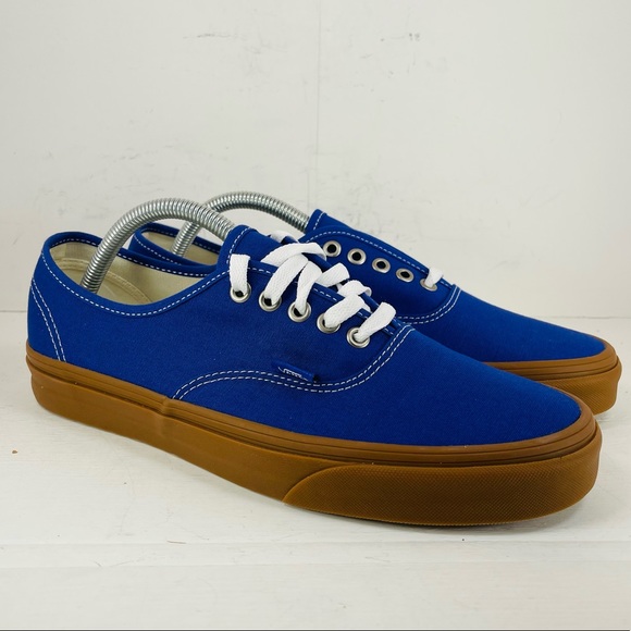 vans authentic blue gum sole